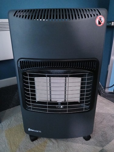 Mobile gas fire great for - gas, ,great